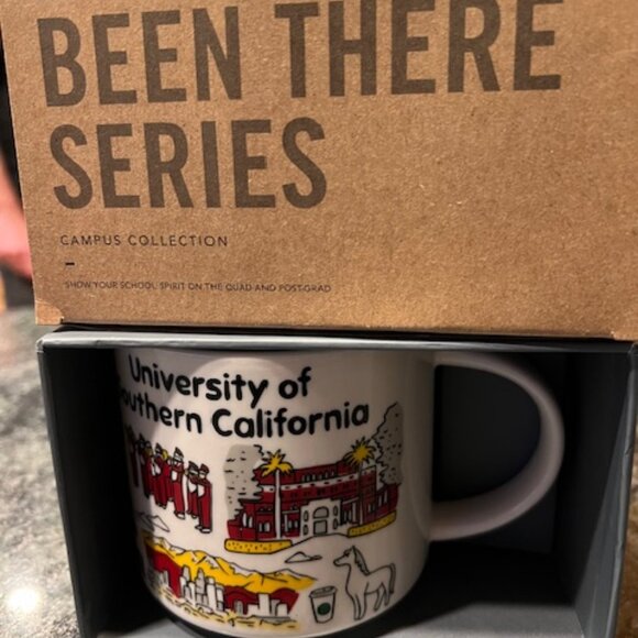 NWT Starbucks "Bee There Series" USC Trojans Coffee Mug - Picture 1 of 6